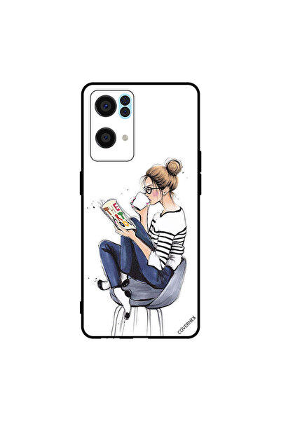 Covernex غطاء حماية لهاتف Oppo Reno7 Pro 5G Ready The Art Book