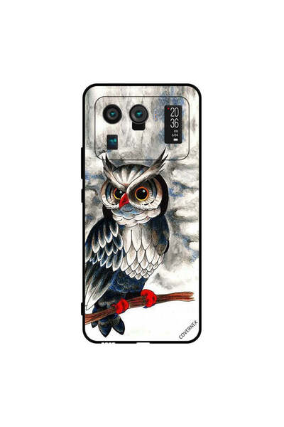 Covernex غطاء حماية لهاتف شاومي مي 11 ألترا - رسمة بومة فنية