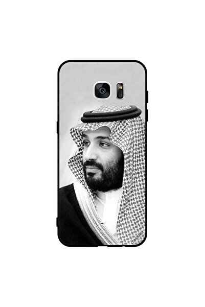 Covernex غطاء حماية لهاتف سامسونج جالاكسي إس 7 إيدج صورة محمد بن سلمان بالأبي...