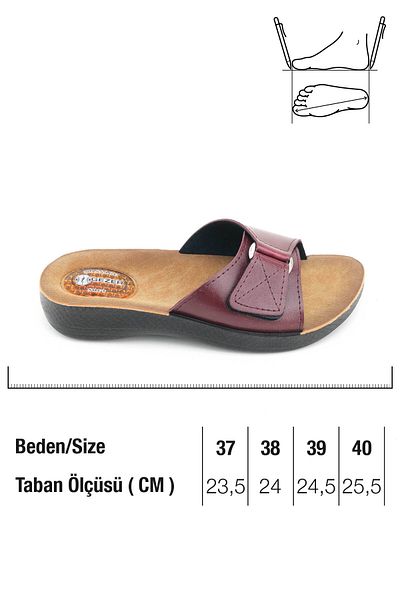 GEZER Women's Summer Massage Soft Comfortable Sole Single Velcro Adjustable Daily Slippers