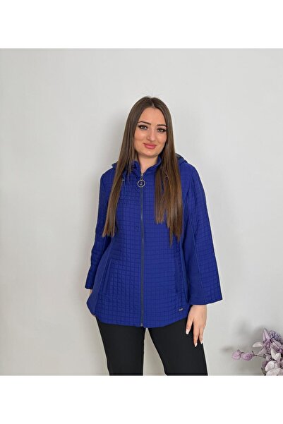 DE WHITES Plus Size Quilt Jacket