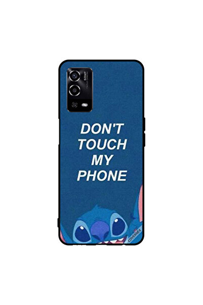 Covernex Protective Case Cover For Oppo A55/56 Don't Touch My Phone Blue