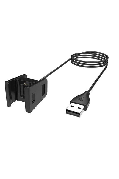 Edman Charging Cable for Fitbit Charge 2 Bracelet, Black