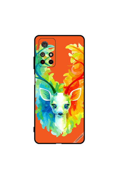 Covernex غطاء حماية لهاتف Poco M4 Pro - غزال ملون