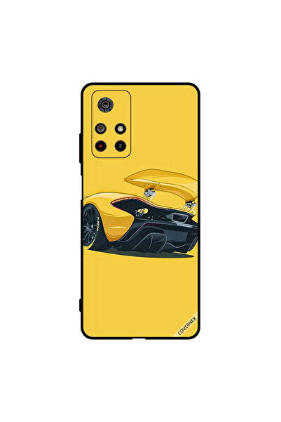 Covernex غطاء حماية لهاتف بوكو إم 4 برو، أصفر، بي زيرو