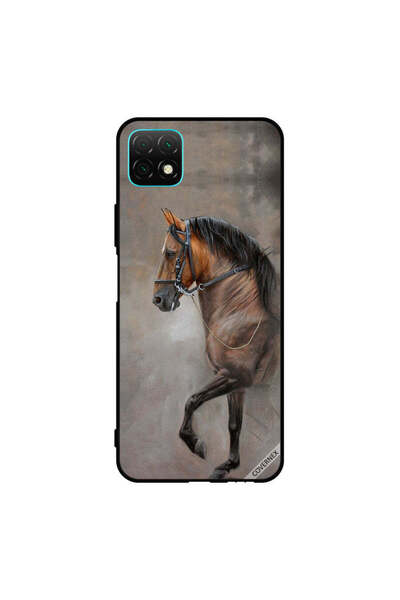 Covernex غطاء حماية لهاتف هواوي نوفا Y60 صورة حصان عتيقة