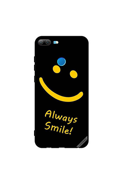 Covernex غطاء حماية لهاتف Honor 9 Lite - ابتسامة دائمة، أصفر