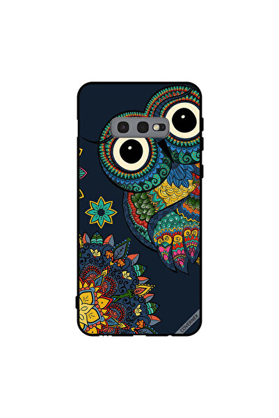 Covernex غطاء حماية لهاتف سامسونج جالاكسي S10e بتصميم بومة زهرية