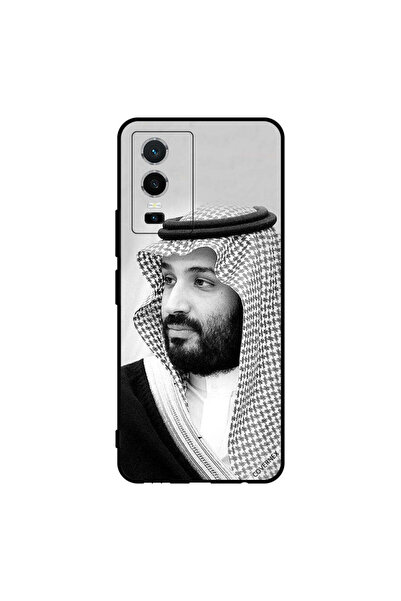 Covernex غطاء حماية لهاتف فيفو Y76 5G صورة محمد بن سلمان بالأبيض والأسود