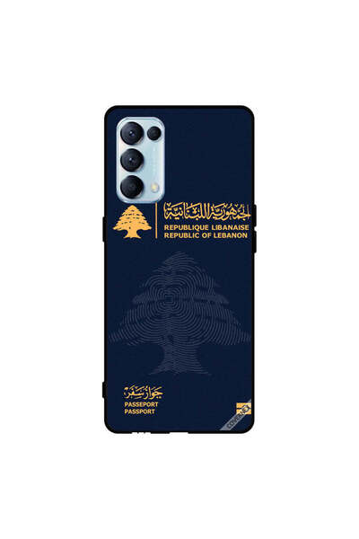 Covernex غطاء حماية لهاتف Oppo Reno5 Pro 5G جواز سفر لبناني