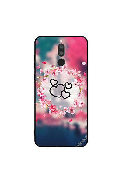 Covernex غطاء حماية لهاتف هواوي ميت 10 لايت - قلوب سوداء