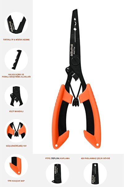 Fujin Sniper Pliers Balıkçı Pensesi