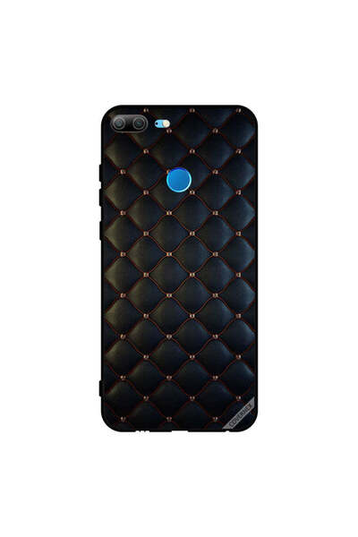 Covernex غطاء حماية لهاتف Honor 9 Lite بنقشة قماشية سوداء