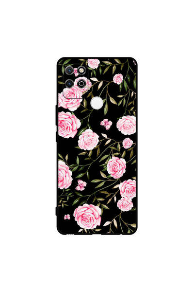 Covernex غطاء حماية لهاتف Honor Play 5T بنقشة ورود وردية في باقات من الأوراق ...