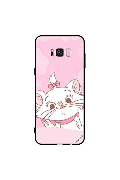 Covernex غطاء حماية لهاتف سامسونج جالاكسي S8+ - مشبك شعر وردي