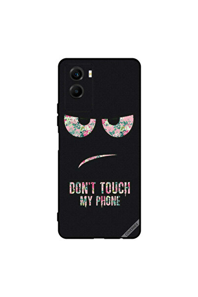 Covernex Protective Case Cover For Vivo Y55s 5G Don't Touch My Phone Floral