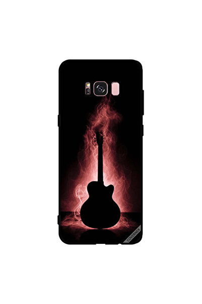 Covernex غطاء حماية لهاتف سامسونج جالاكسي S8+ بتصميم انعكاس جيتار في الظلام