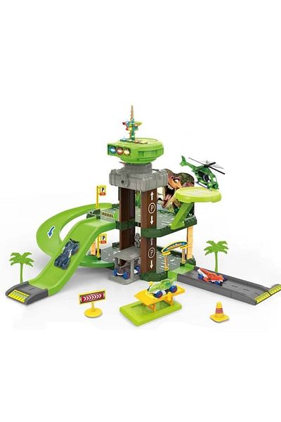 dalimag Interactive Toy, Racing Track Set, DIY Constructor for Kids, Railway Model, 51 Pieces, Track, 25 cm,