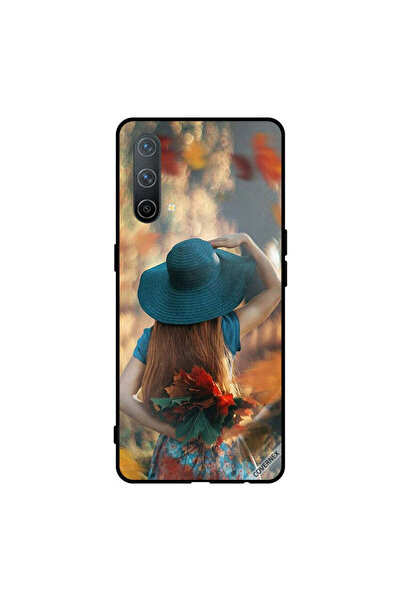 Covernex غطاء حماية لهاتف Oneplus Nord CE 5G، فتاة قبعة تخفي أوراق الحب