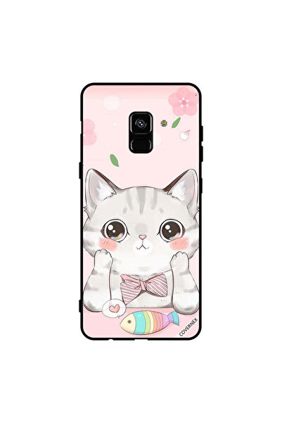 Covernex غطاء حماية لهاتف سامسونج جالاكسي A8+ (2018) - سمكة القط