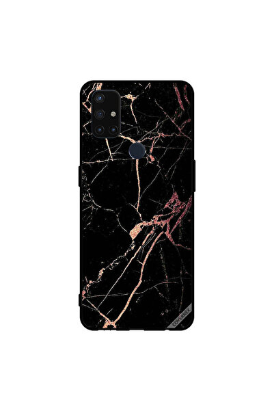 Covernex غطاء حماية لهاتف Oneplus Nord N10 5G بنمط رخامي أسود