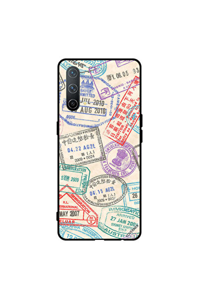 Covernex غطاء حماية لهاتف Oneplus Nord CE 5G Travel Stamps