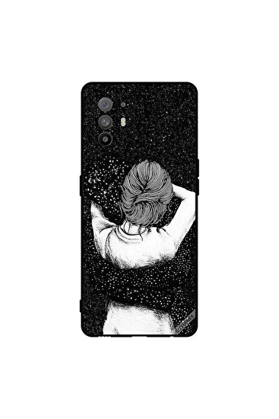 Covernex غطاء حماية لهاتف Oppo A95 - فتاة ذات خيال ليلي