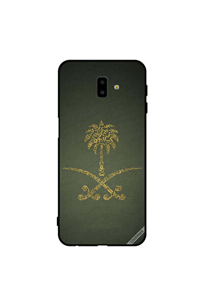 Covernex غطاء حماية لهاتف سامسونج جالاكسي J6+، لافتة وطنية سعودية عتيقة