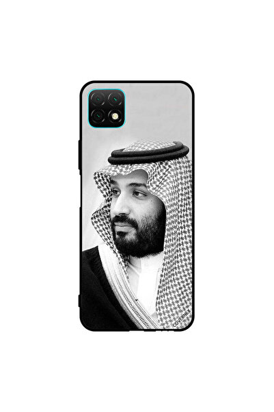 Covernex غطاء حماية لهاتف هواوي نوفا واي 60 صورة محمد بن سلمان بالأبيض والأسود