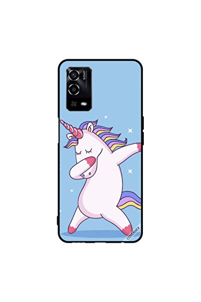 Covernex غطاء حماية لهاتف Oppo A55/56 Unicorn Dab Blue