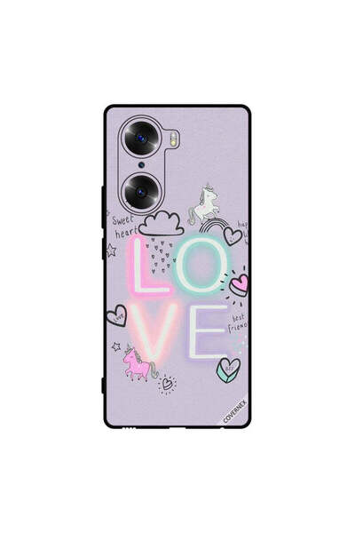 Covernex غطاء حماية لهاتف Honor 60 بتصميم قلب الحب وحيد القرن