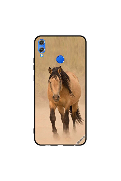 Covernex غطاء حماية لهاتف Honor 8X سباق الخيل البني
