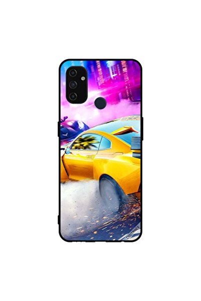Covernex غطاء حماية لهاتف Oneplus Nord N100 - سيارة صفراء