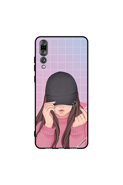 Covernex غطاء حماية لهاتف هواوي بي 20 برو - سناب لوف، فتاة سوداء