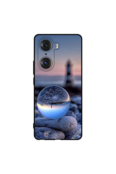 Covernex غطاء حماية لهاتف Honor 60 Pro، تصوير رائع للطبيعة في زجاج دائري