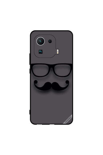 Covernex غطاء حماية لهاتف شاومي مي 11 برو، زجاج أسود وشارب