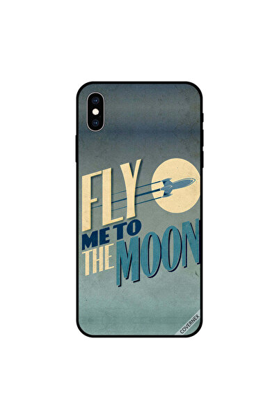 Covernex iPhone XS MAX Case Cover Fly Me To The Moon