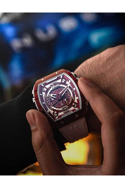 Nubeo Mens Watch Nubeo NB-6087-02, Automatic, 49mm, 5ATM