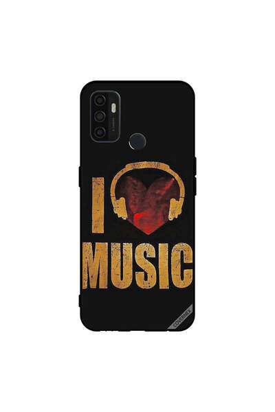 Covernex غطاء حماية لهاتف Oppo A11s/A53 5G Vintage I Love Music