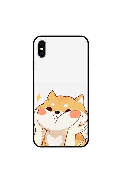Covernex غطاء حماية لهاتف iPhone X مع صورة قطة محبة أثناء حملها من الشيكات