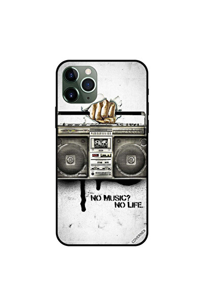 Covernex غطاء حماية لجهاز iPhone 11 Pro - لا موسيقى ولا حياة