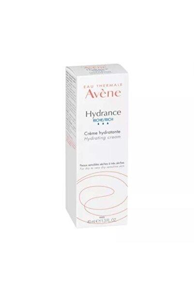 Avene Hydrance Riche Moisturizing Cream for Dry and Very Dry Skin, Face Cream, 40 ml