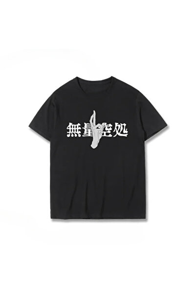 Flood Of Style تي شيرت رجالي منقوش برسومات الرسوم المتحركة للجنسين Jujutsu Ka...