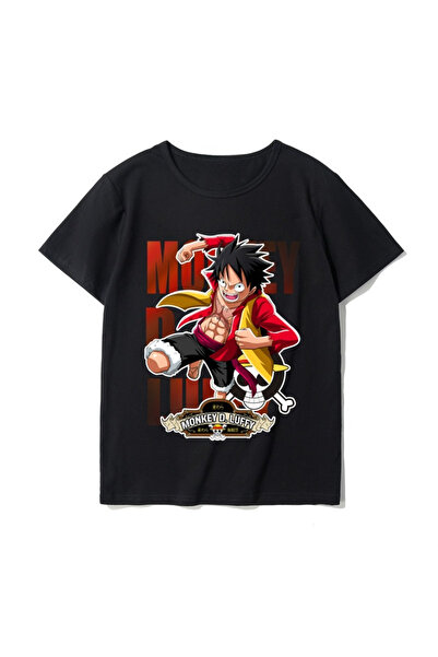 Flood Of Style Tricou unisex cu model anime pentru bărbați Summer Luffy Zoro ...
