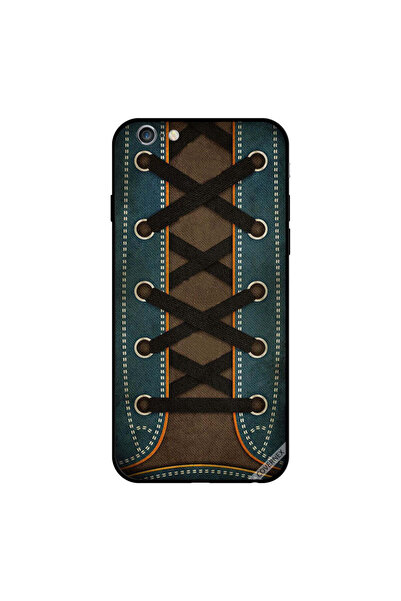 Covernex غطاء حماية لهاتف iPhone 6s Plus بتصميم حذاء عتيق مربوط