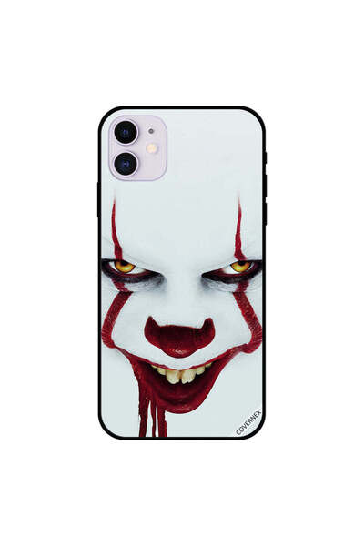 Covernex غطاء حماية لجهاز iPhone 11 بطبعة وجه الجوكر باللون الأبيض