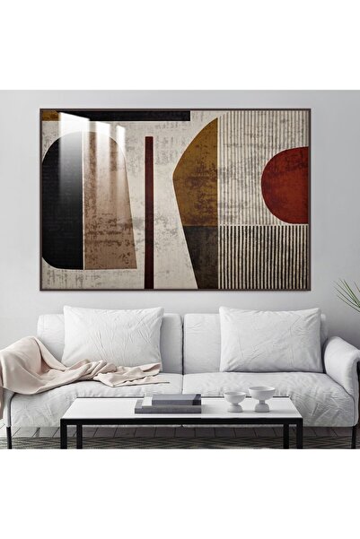 4gdran لوحة جدارية خشبية فاخرة بتصميم الفن البوهيمي مع برواز شامبين و طبقة من...