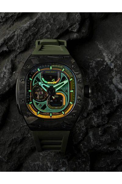 Nubeo Mens Watch Nubeo NB-6105-07, Automatic, 44mm, 5ATM