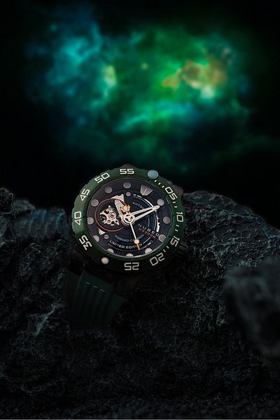 Nubeo Mens Watch Nubeo NB-6085-04, Automatic, 48mm, 30ATM