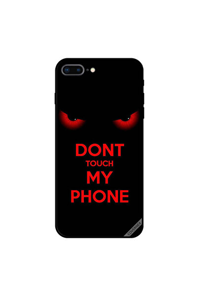 Covernex غطاء حماية لجهاز iPhone 7 Plus - لا تلمس هاتفي - عيون حمراء